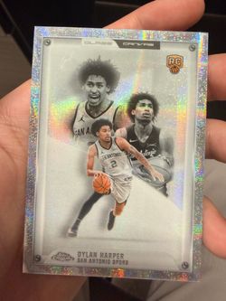 2025-26 Topps Chrome Dylan Harper Glass Canvas #GC-25
