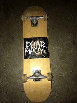 Pharmacy skate board / thrasher grip tape
