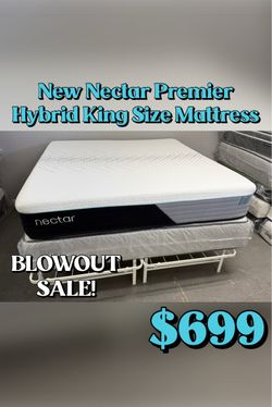 New Nectar Premier Hybrid King Size Mattress