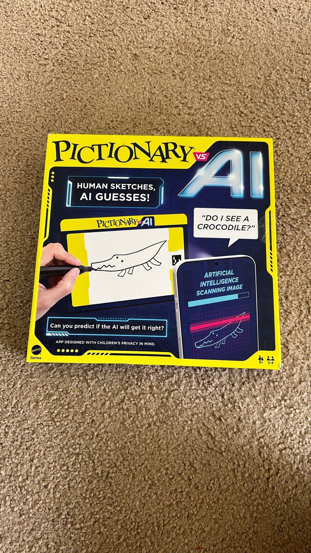 Pictionary Vs Ai Board Game