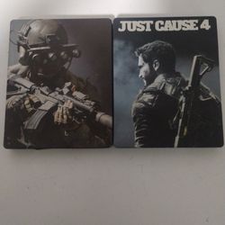 Two Steel Book Ps4 Games. 