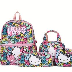 Hello Kitty Backpack Set 