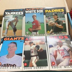 1986 Topps Baseball Cards 