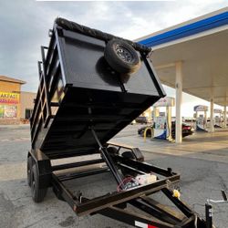 Dump Trailer 12x8x4 Ready To Work ‼️🤑