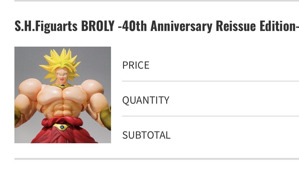Dbz Figuarts Goku And Broly