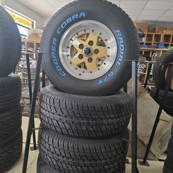Wheels And Tires Brand New 255x70x15 Fits 71 -98 Chevy 2x2 Trucks And Vans