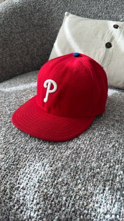 Fitted Phillies New Era Baseball Cap - 7 3/8