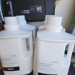 For all four bottles.. ..Kohler 1048656 Waterless Urinal Sealing Liquid, 128 Ounce
