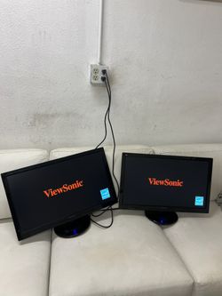 ViewSonic Monitors 24 Inch (VGA,DVI Ports)