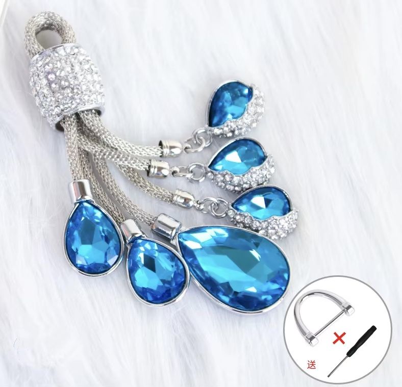 Rhinestone Key Fob Accessory