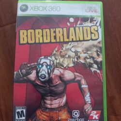 2009 Borderlands For Xbox 360 Complete W/Manual 