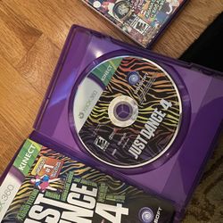 Xbox 360  Games Just Dance, 5pcs