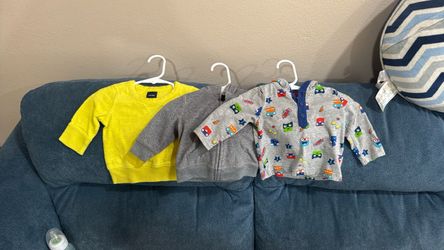 Baby Boy Tops Bundle of 3