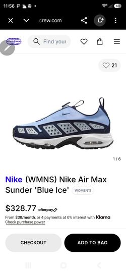 Nike Air Max Sunder 'Blue Ice' Women's