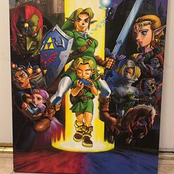 The Legend of Zelda Canvas Artwork