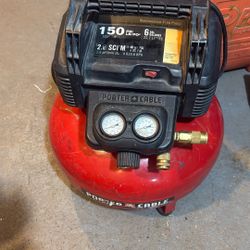 Porter Cable 6 Gal Air Compressor Works Great!