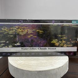 Buffalo Games Claude Monet Water Lilies 750 Piece Panoramic Jigsaw Puzzle NEW