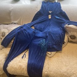 Terrycloth Pink Zip Hoodie & Pants Jogger Set