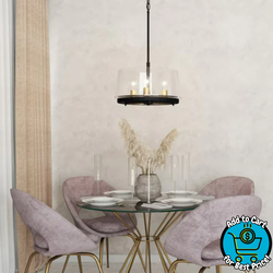 Quoizel Whitlock 3 -Light Drum Medium Hanging Pendant Light