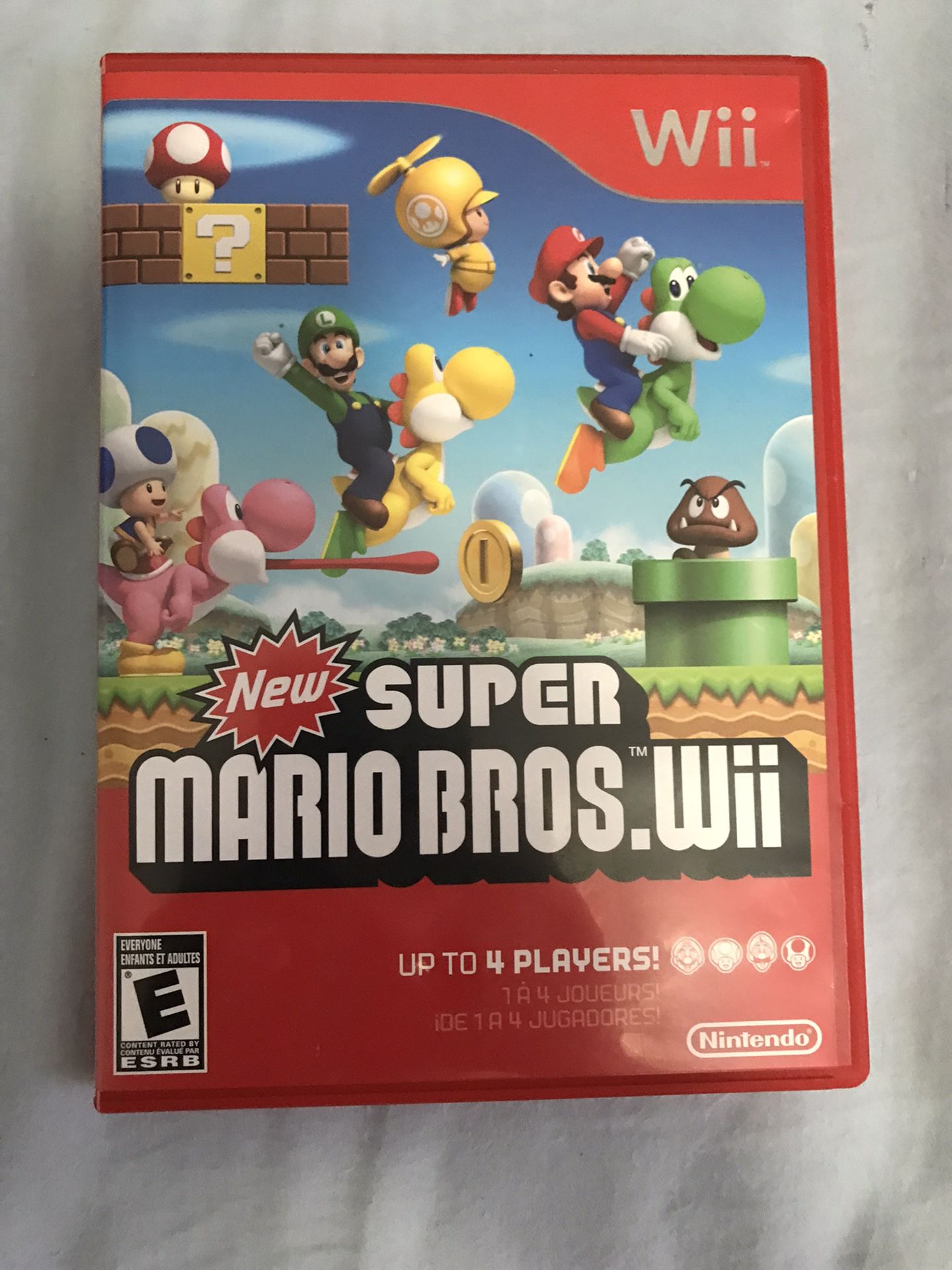 New Super Mario Bros (Wii, 2009) Complete Adult Owned In Near Mint Condition