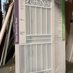 Gorgeous security door 36” x 80” (for front doors)