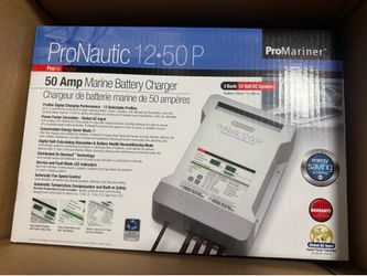 ProMariner ProNautic 1250P Marine Battery Charger - 50 Amp, 3 Banks (Brand New in Box)