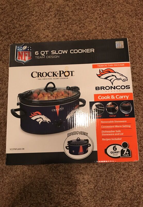 Broncos Crock Pot