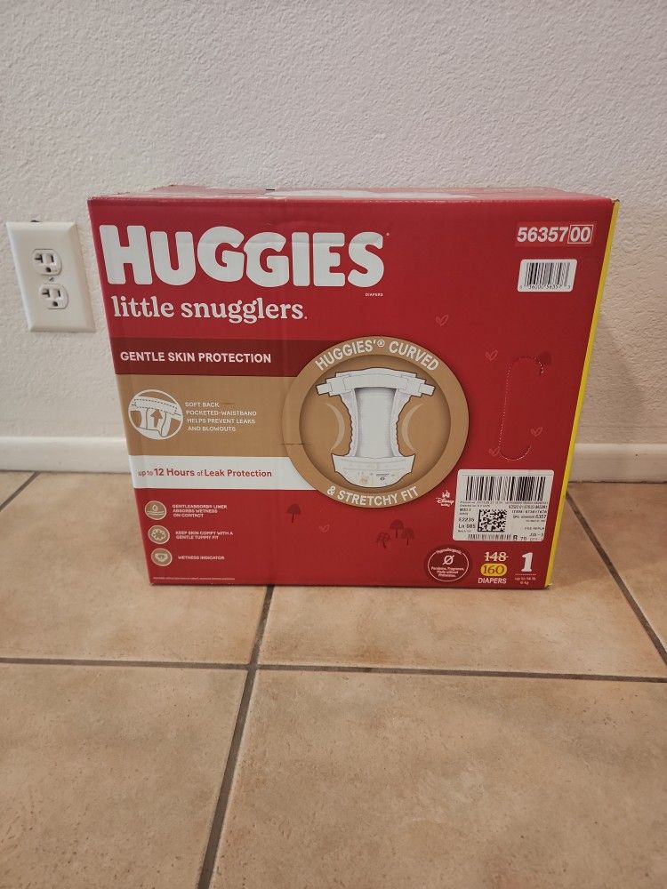 New huggies size 1 diapers