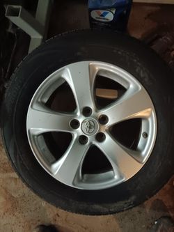 235R17 New Tire/Toyota Rim17