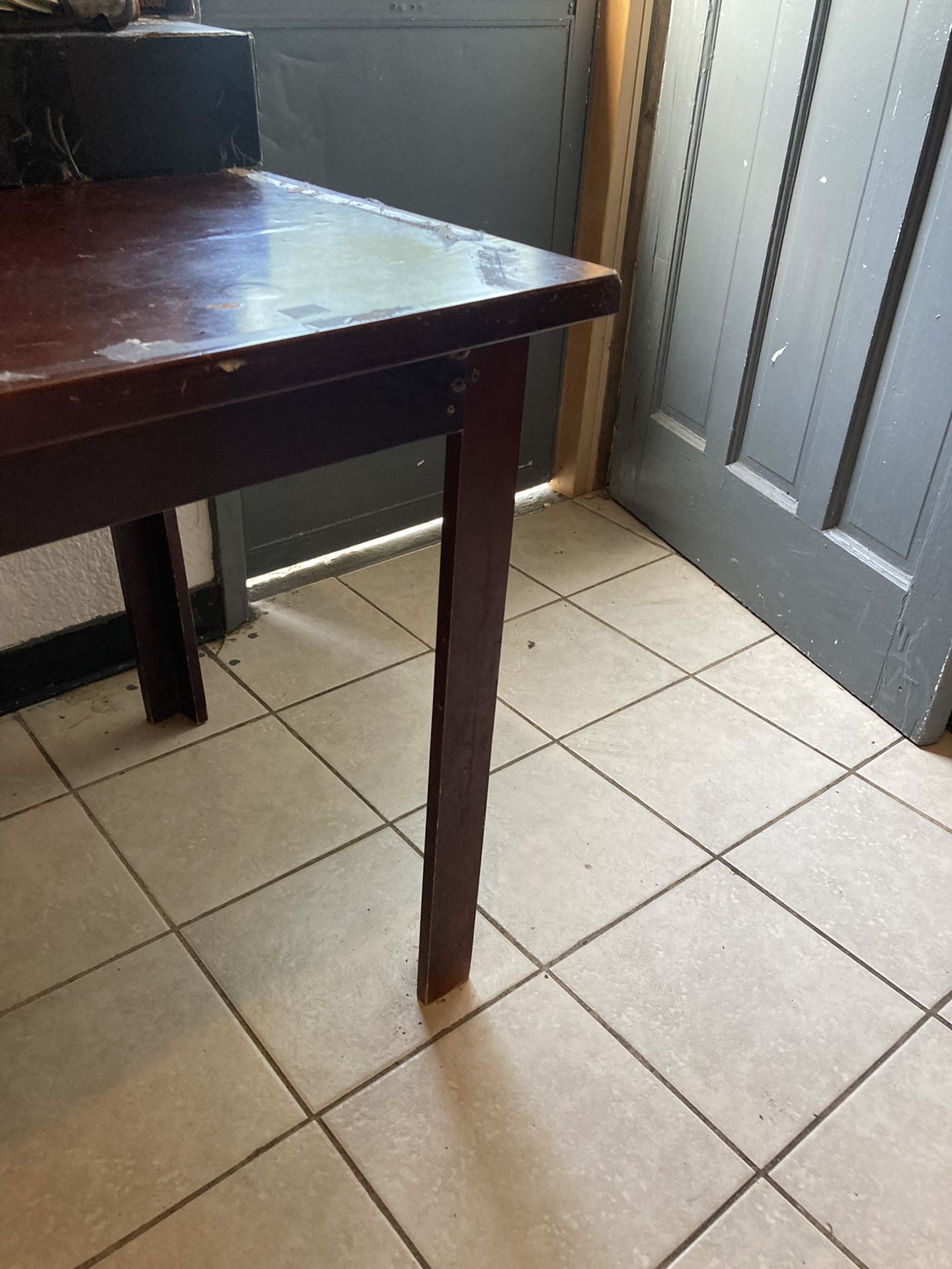 Dining table brown