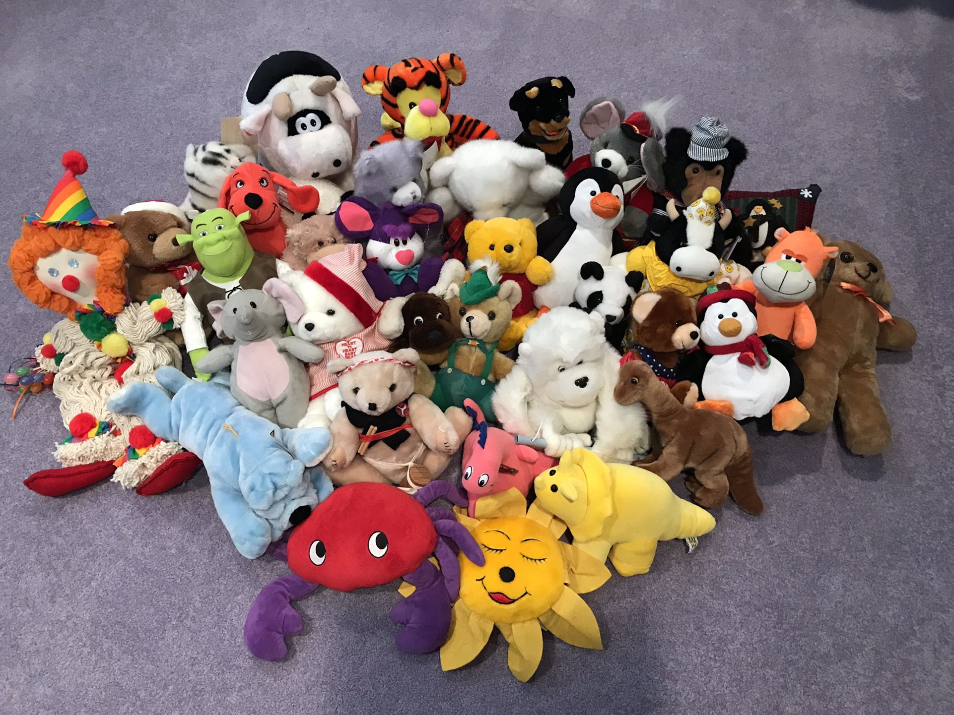 Various Medium Size Stuffed Animals-reduced price