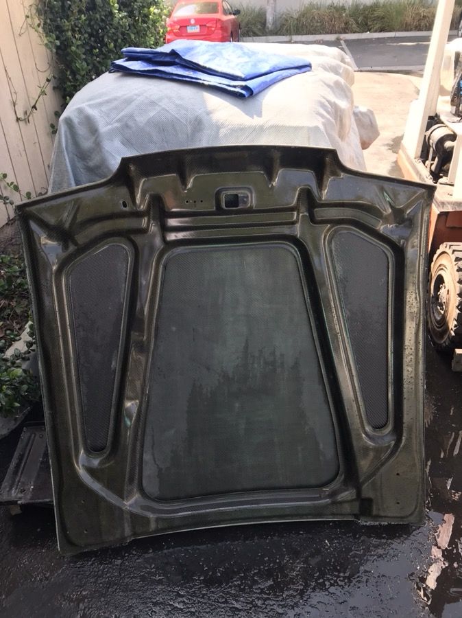 Fox body hood carbon fiber