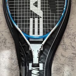 Head Speed 25 Tennis Racket 3 7/8" Zebra GripBlue 25" L x 12" W With Bag