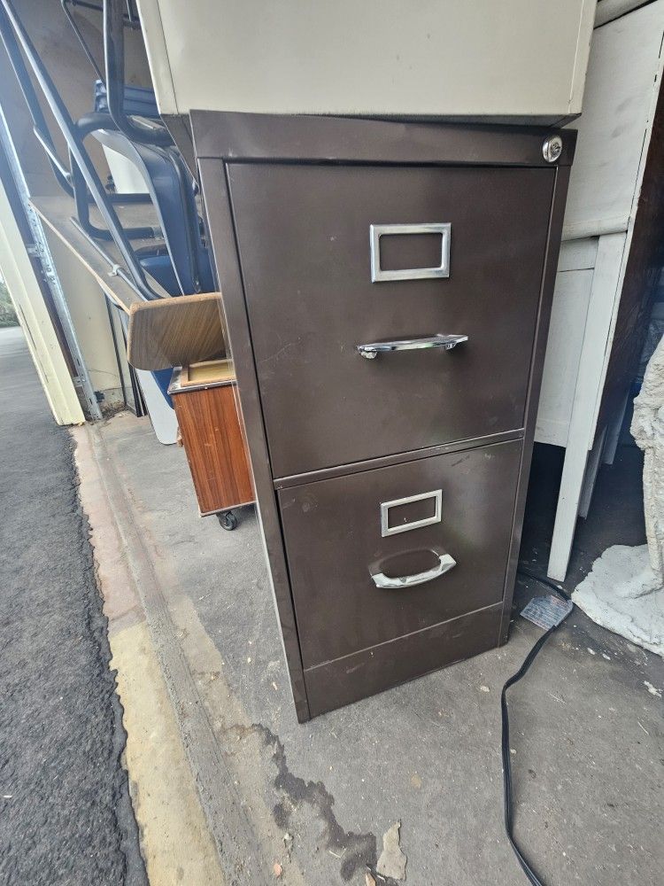 2 Drawer Filing Cabinet 