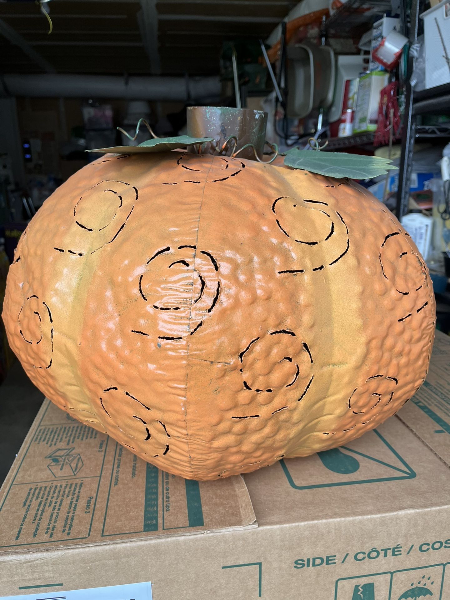 Vintage Halloween Giant Pumpkin illuminations Store