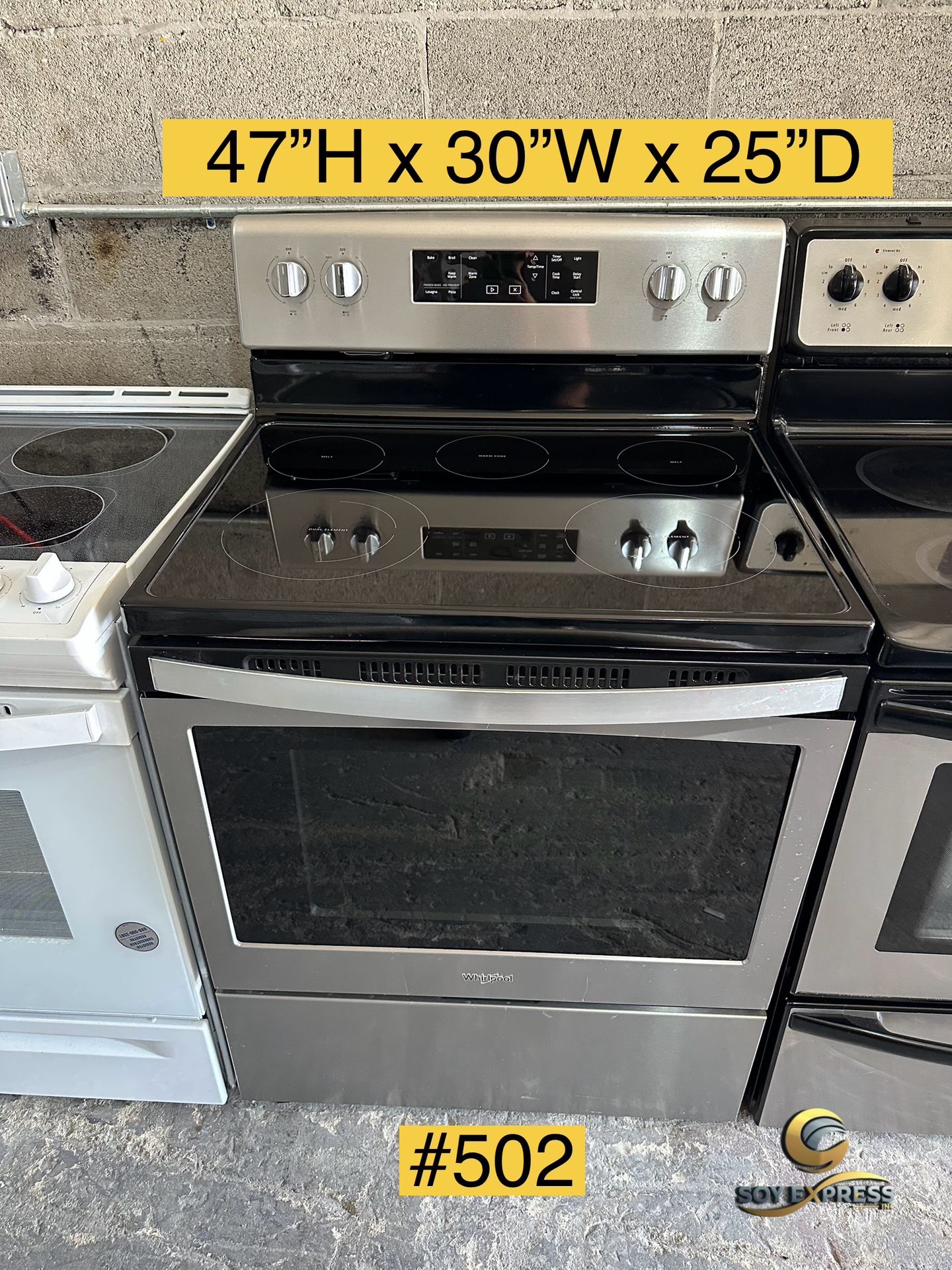 Whirlpool Stove Electric (#502)
