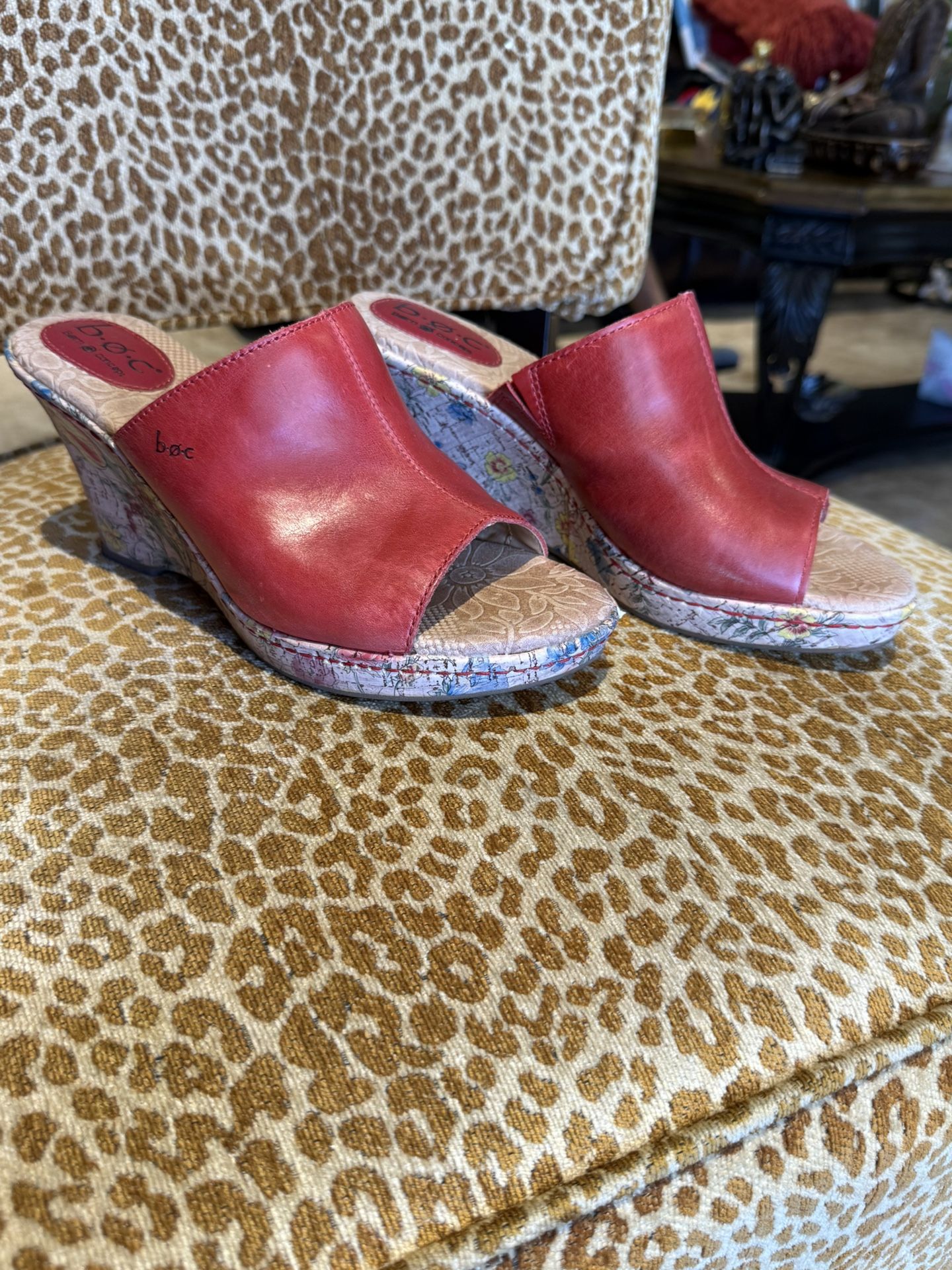 Born Concept Heels, Color: Red, Size: 9W