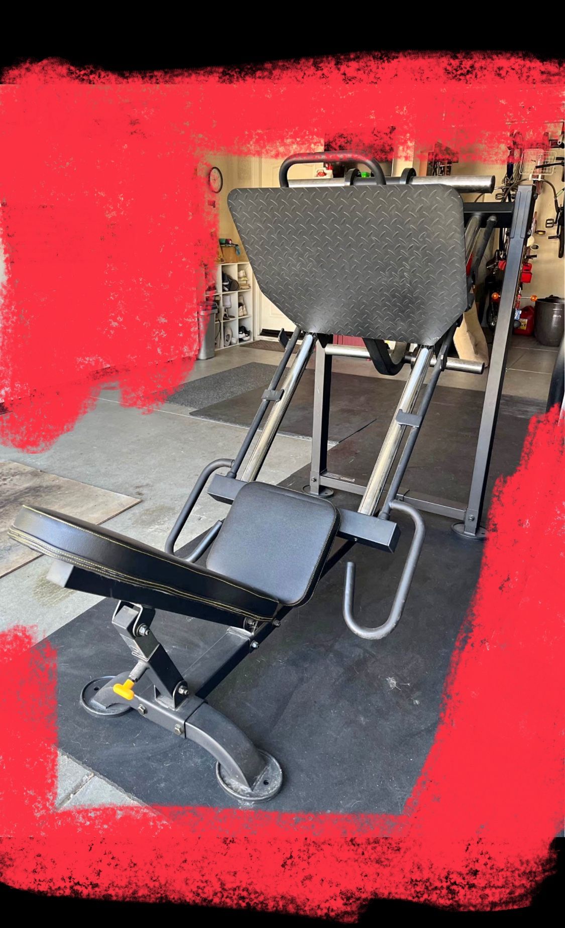 Powertec Leg Press In Like New Condition