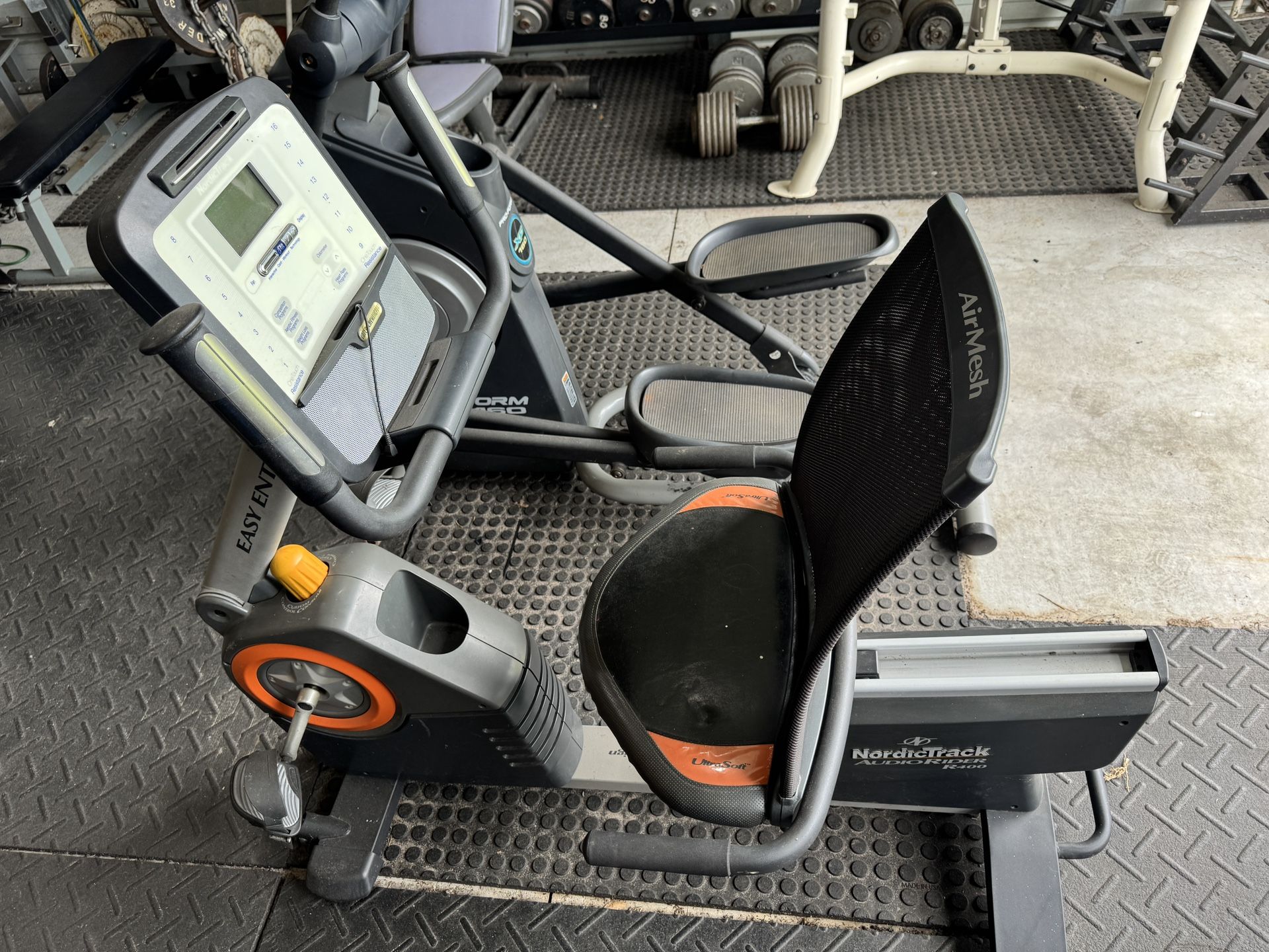 Nordic track Stationary Bike And Pro-form Elliptical