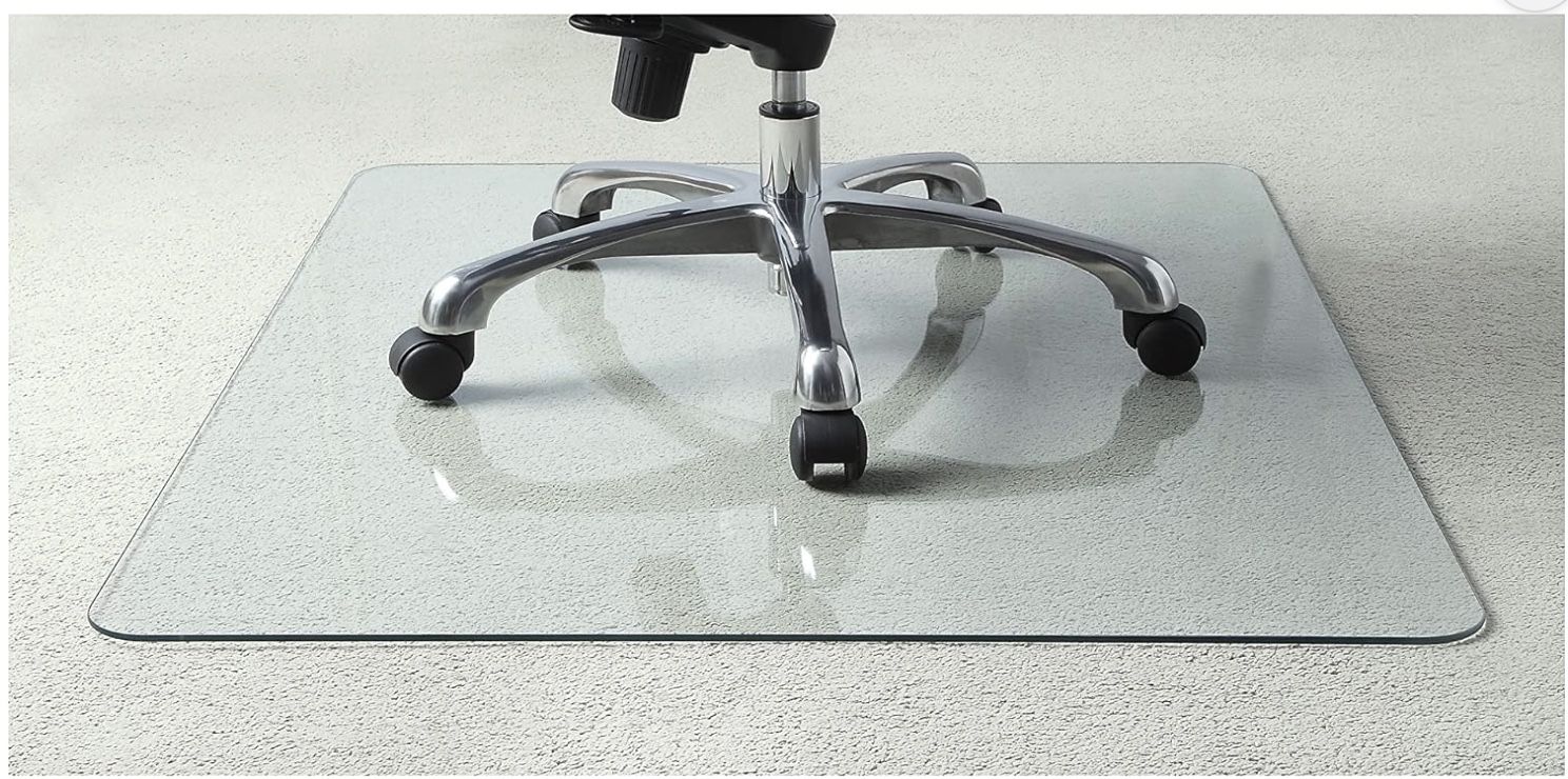 Tempered Glass Chairmat - NEW! In Box