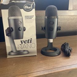 Blue Yeti Nano USB Microphone BRAND NEW 