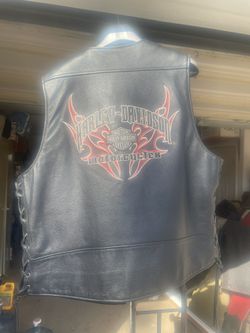 Harley Davidson Leather Vest