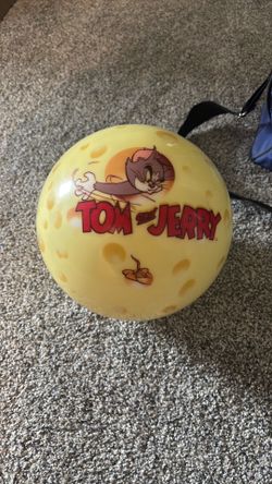 Tom and Jerry Bowling Ball (undrilled) w/ bag