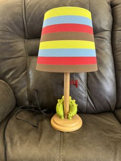 Circo Roar & Stomp Dinosaur Wooden Bedroom Table Lamp�