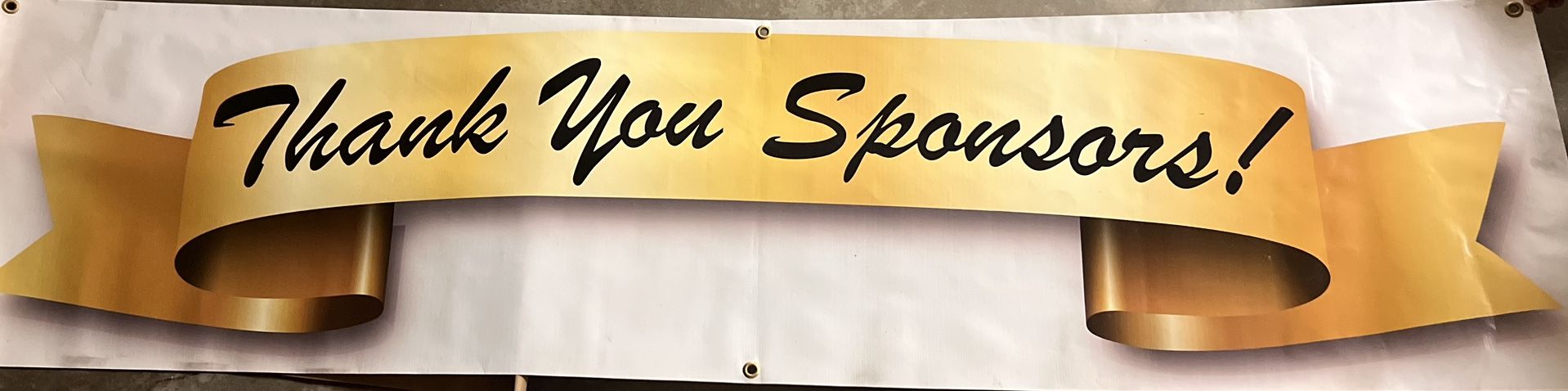 Thank You Sponsors Banner