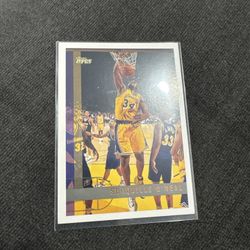 Shaq Topps Card