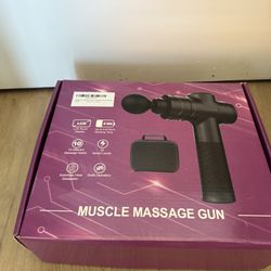 Muscle massage gun