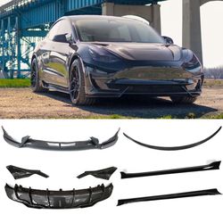 Tesla Model 3 Full Carbon Fiber Body Kit