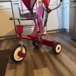 Red Radio Flyer