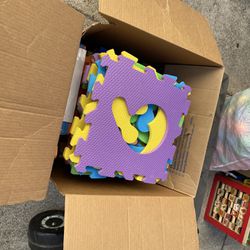 Alphabet And Numbers  Foam Puzzle